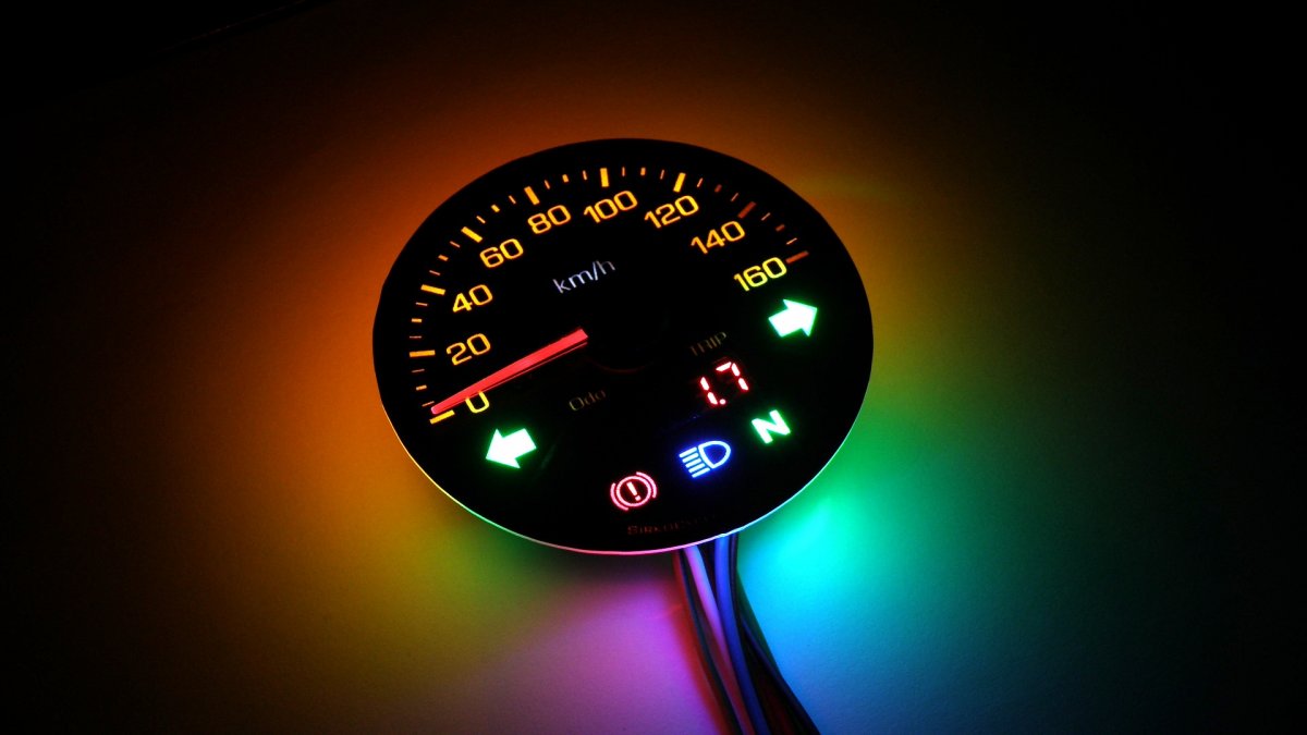 Спидометр автомобиля