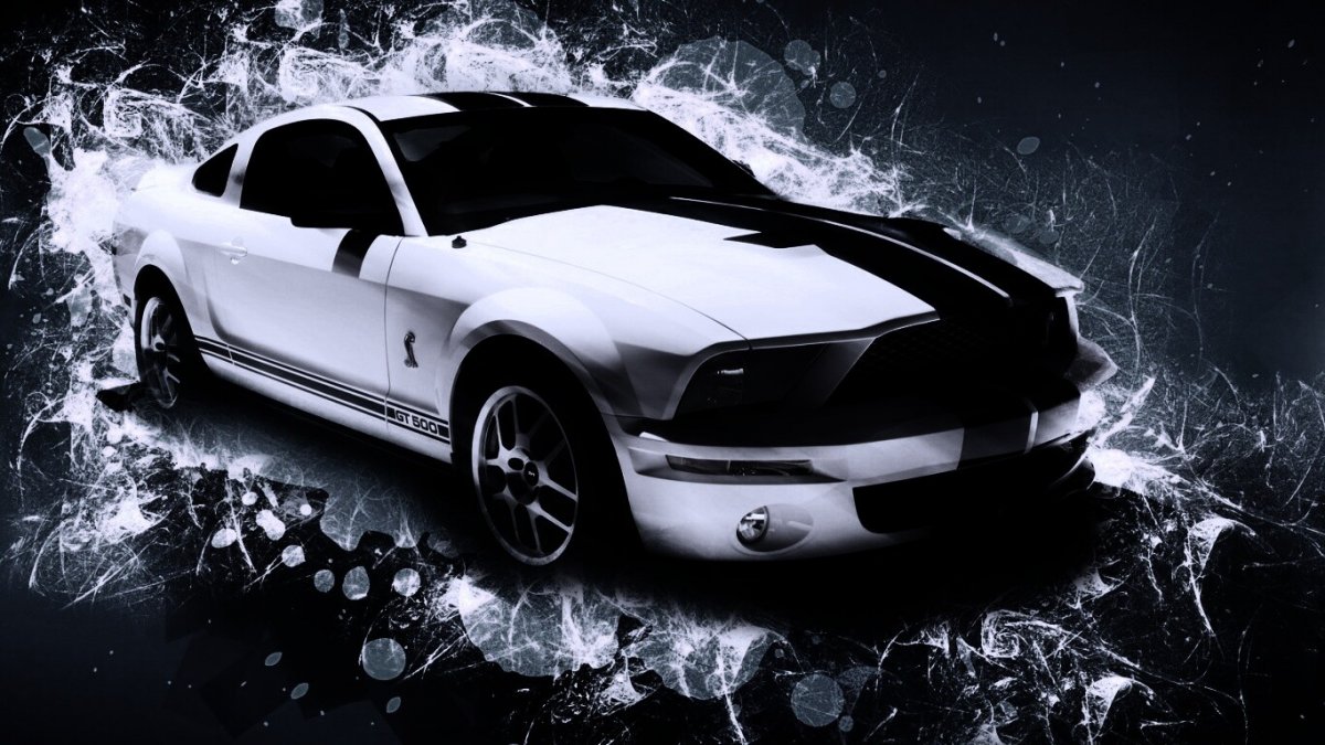 Машина на красивом фоне