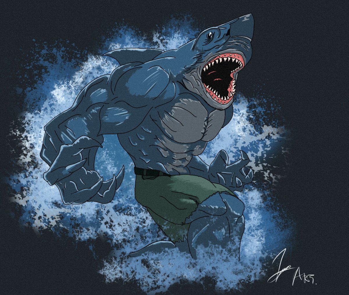 Сериал флеш Король акул