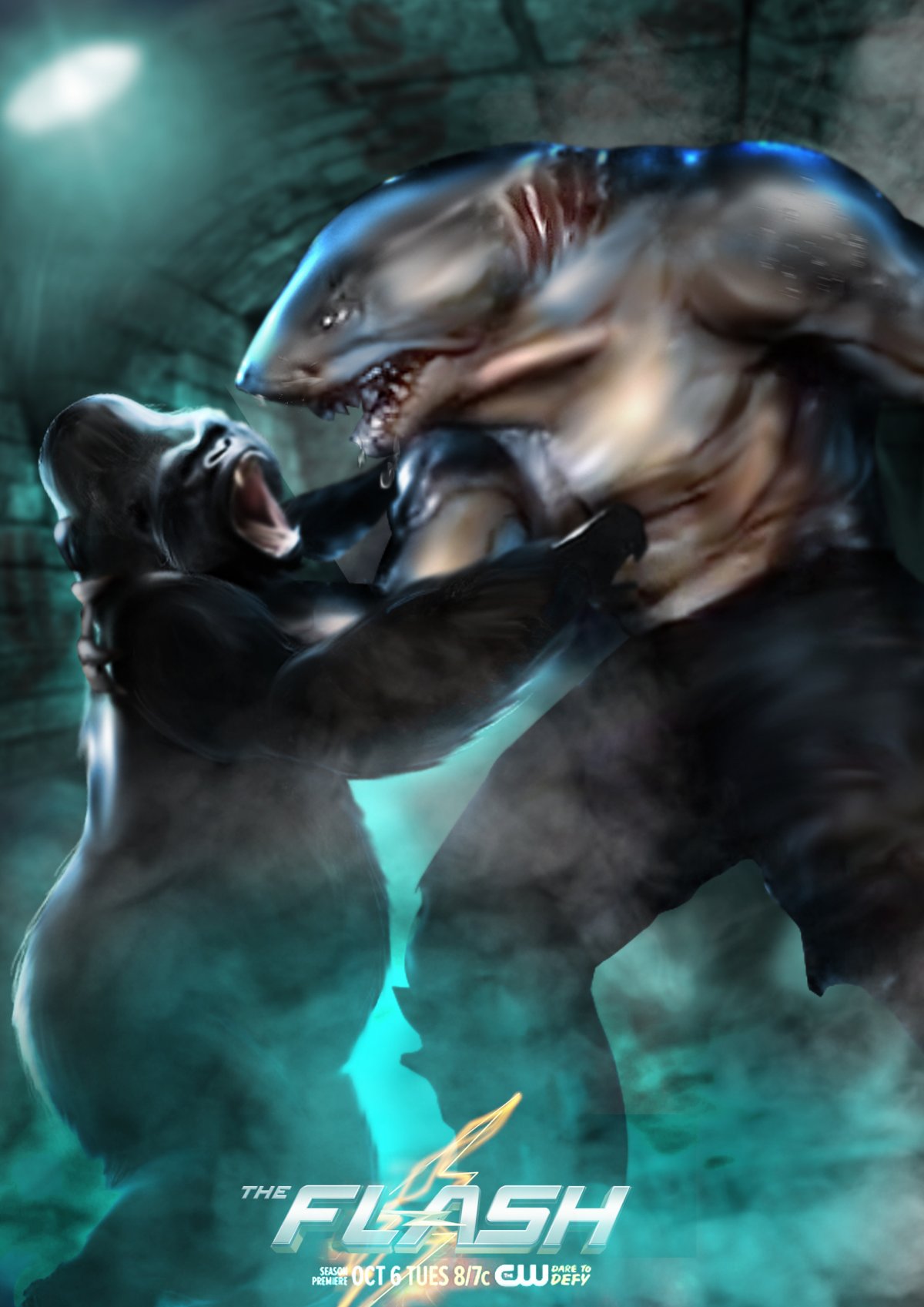 John Constantine and King Shark
