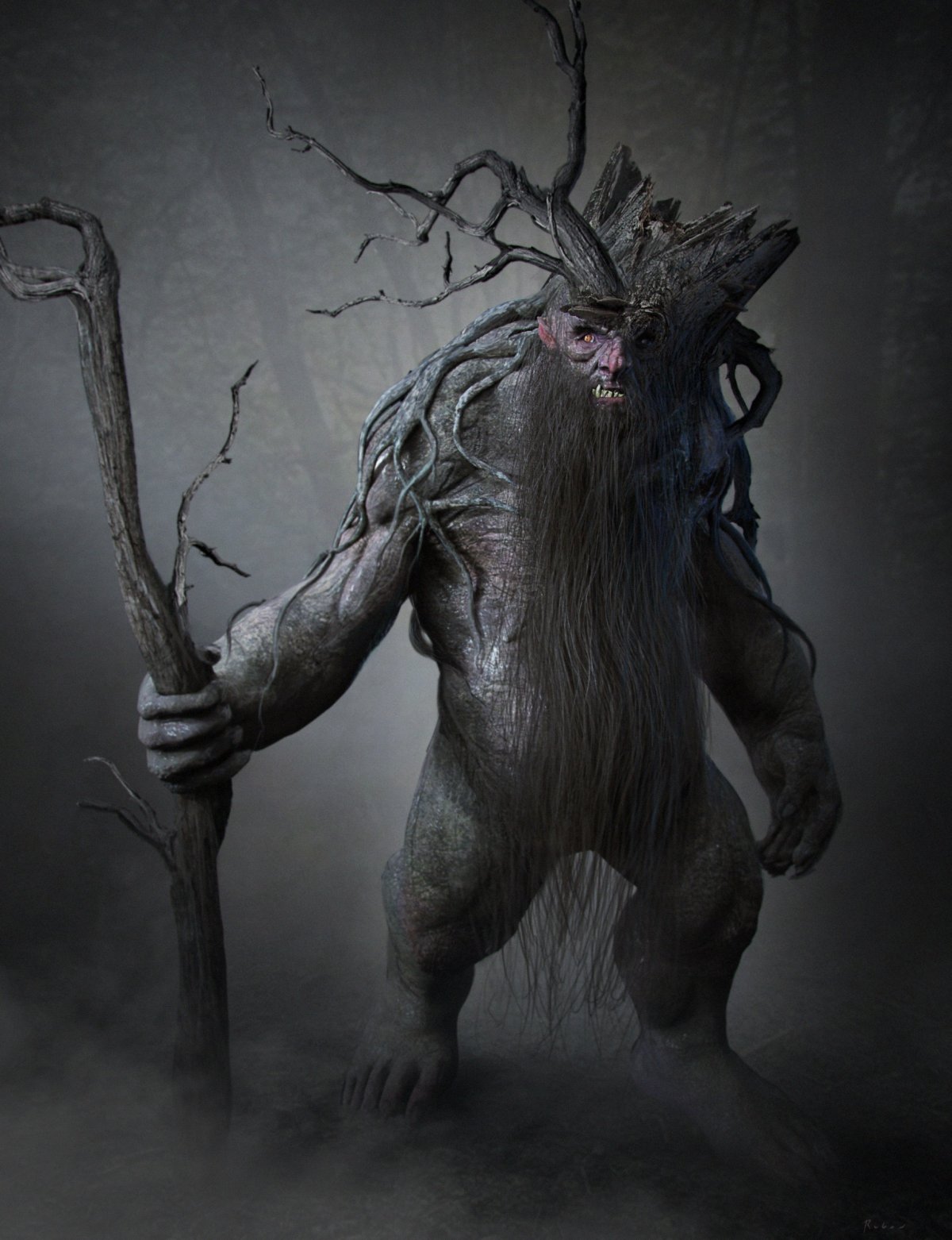 Леший Славянская мифология арт