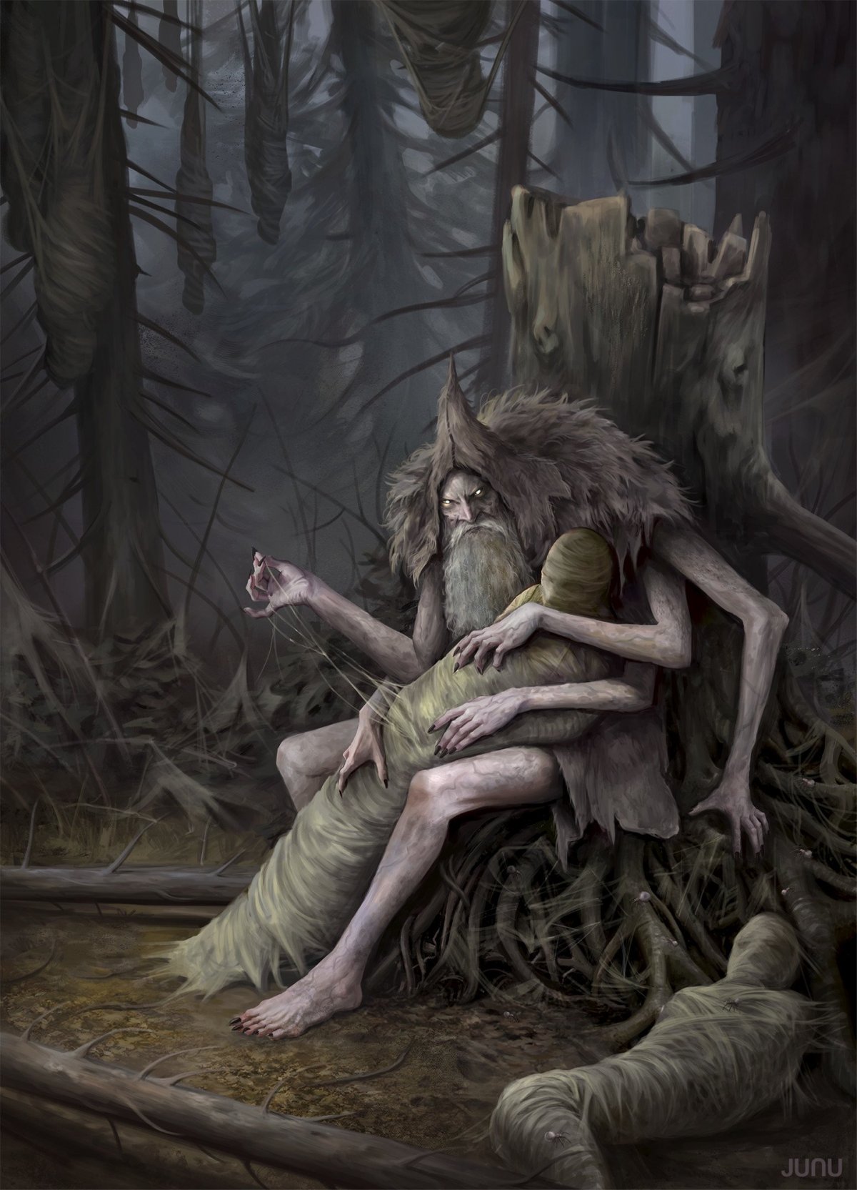 Арт Леший Леший