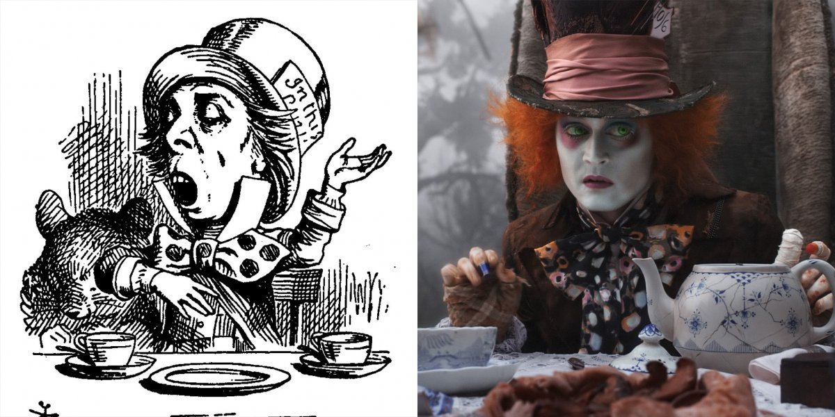 Чешир Алиса и Шляпник