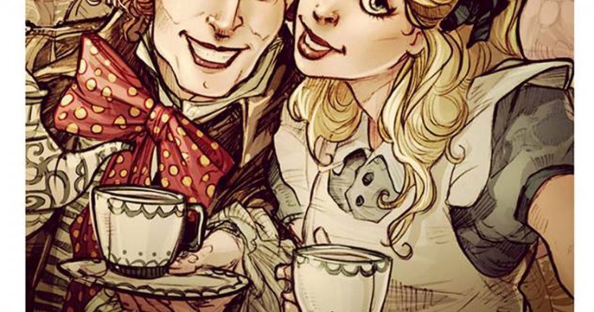 Алиса и Шляпник арт