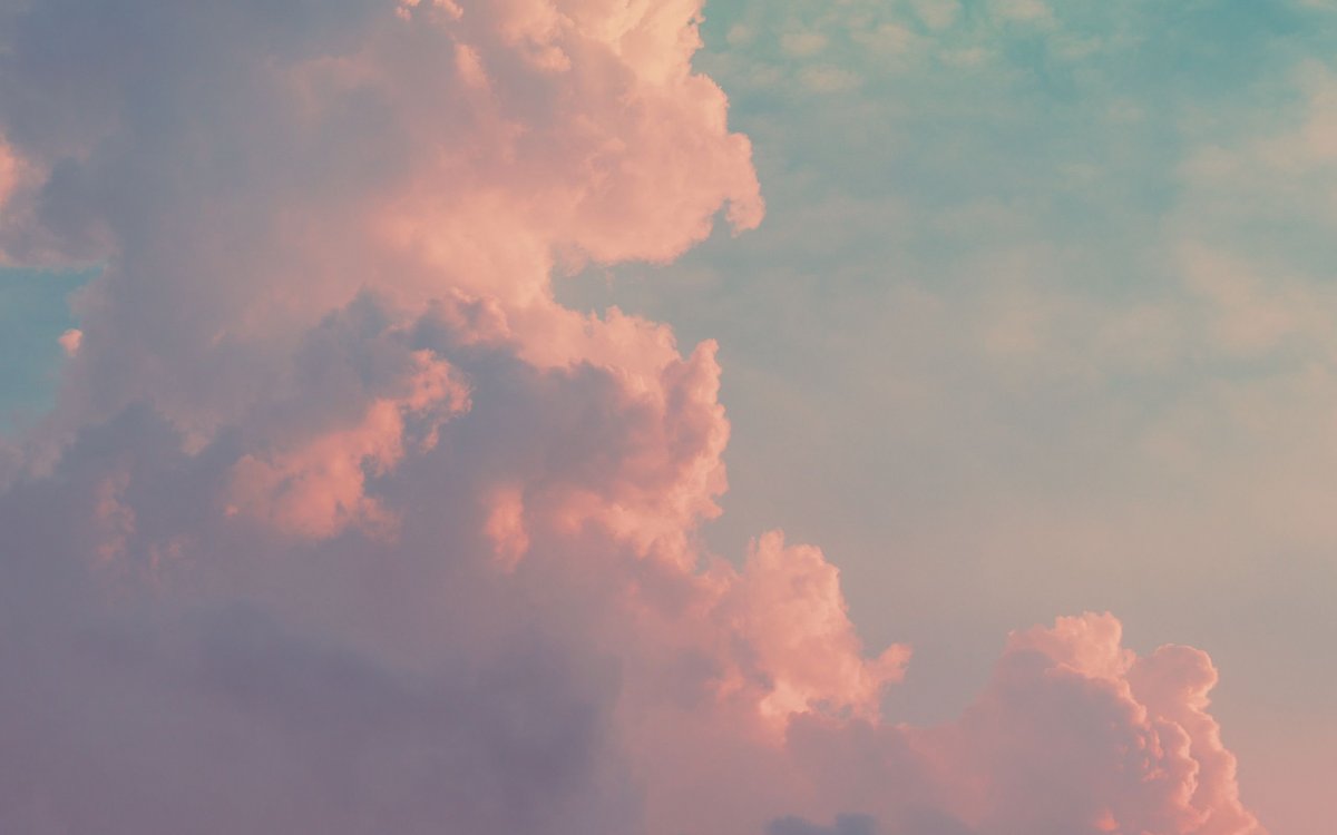 Розовое небо