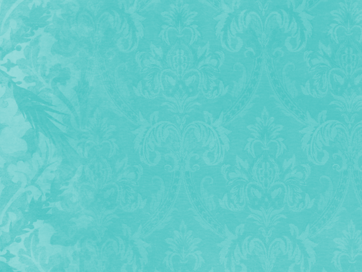 Бирюзовый фон с узором