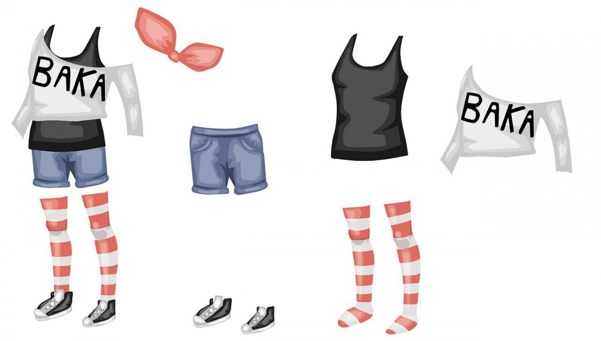 Чистая ОС гача лайф без одежды