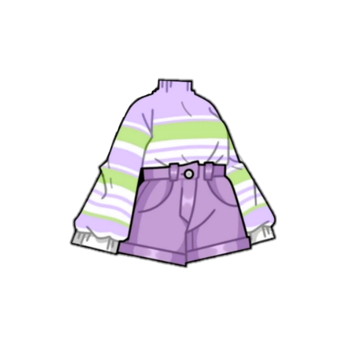 Гача вещи без фона