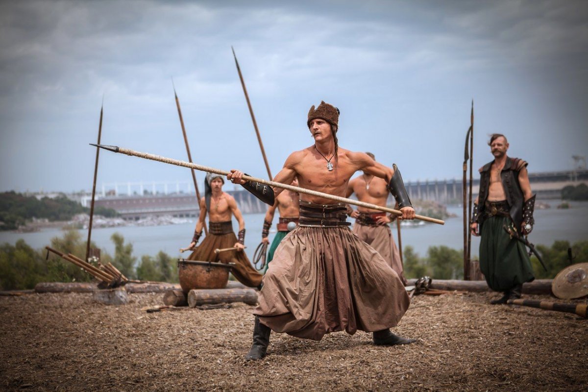 Современная картина Козак мамай