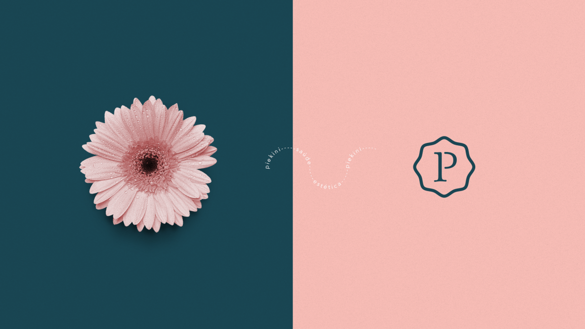 Розовые листья пальмы