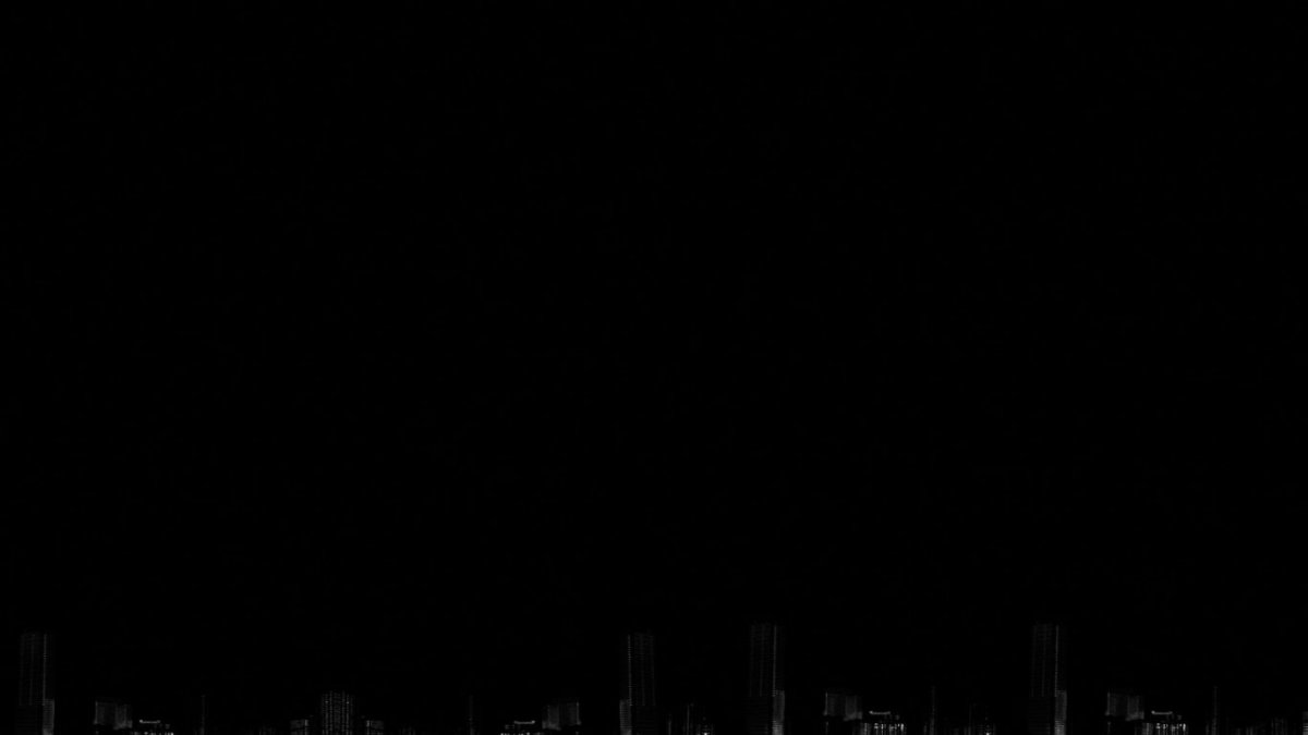 Сплошной черный цвет