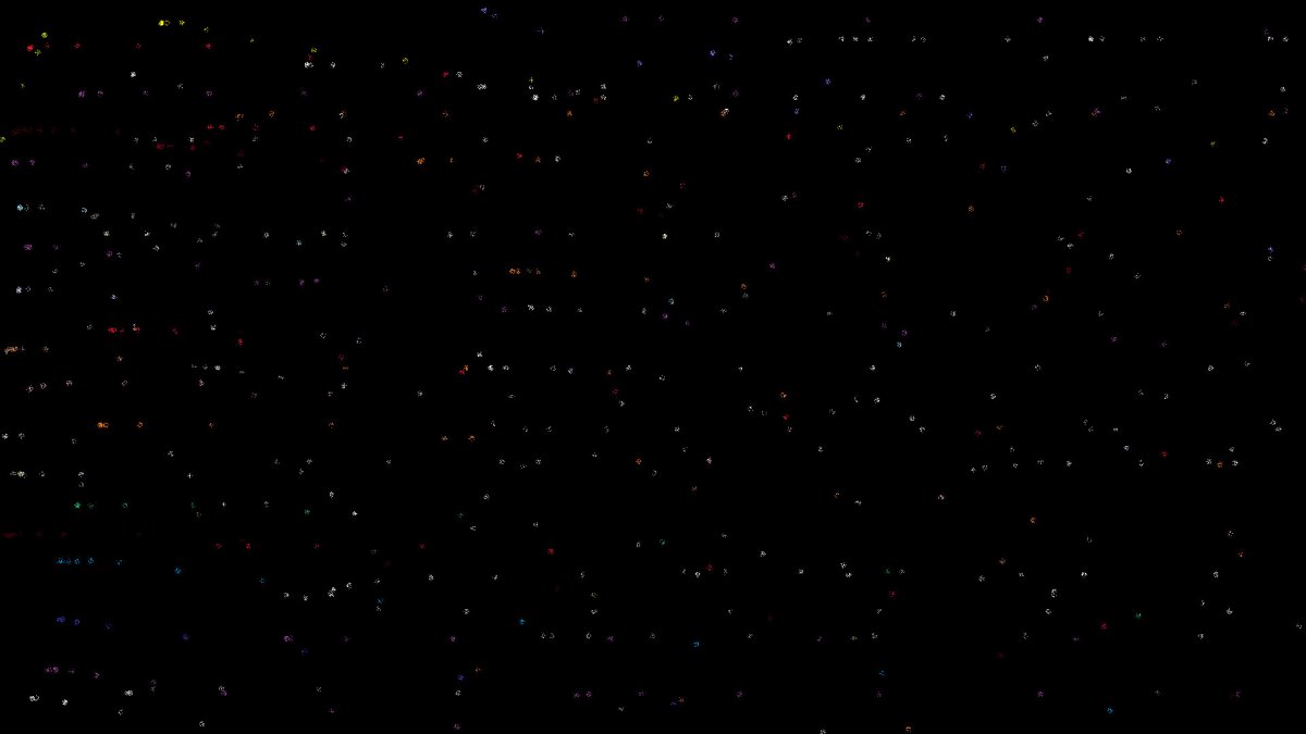 Полностью черный фон