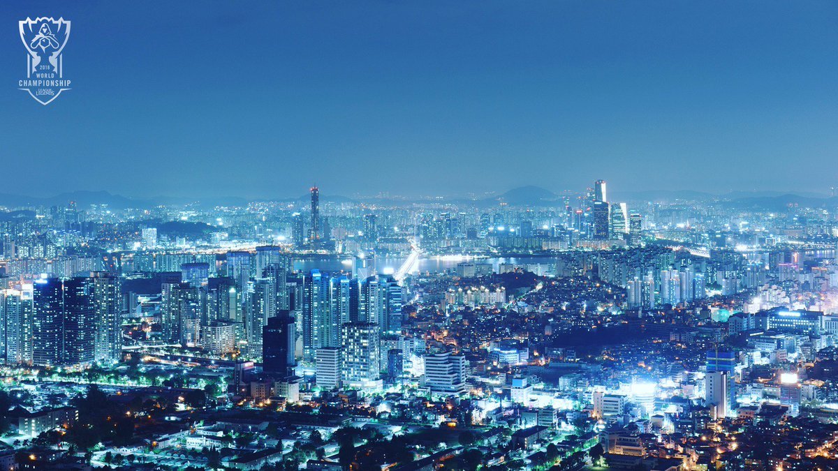 Южная Корея Сеул рассвет