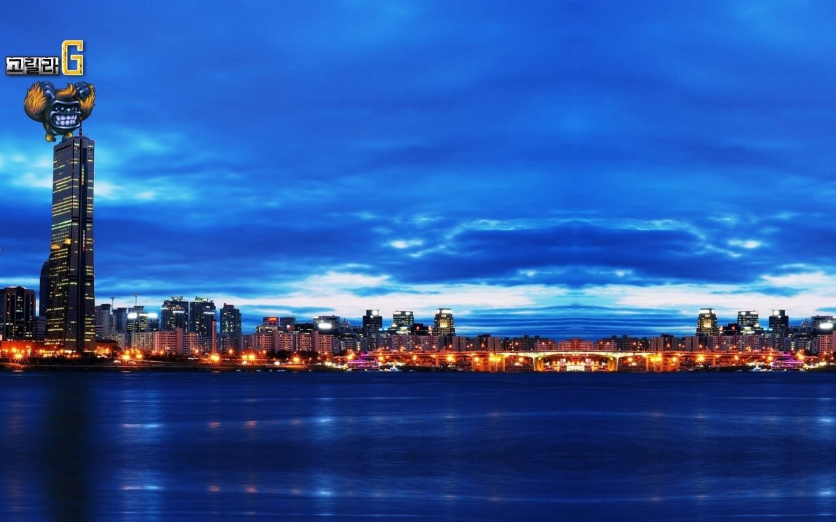 Южная Корея Сеул панорама