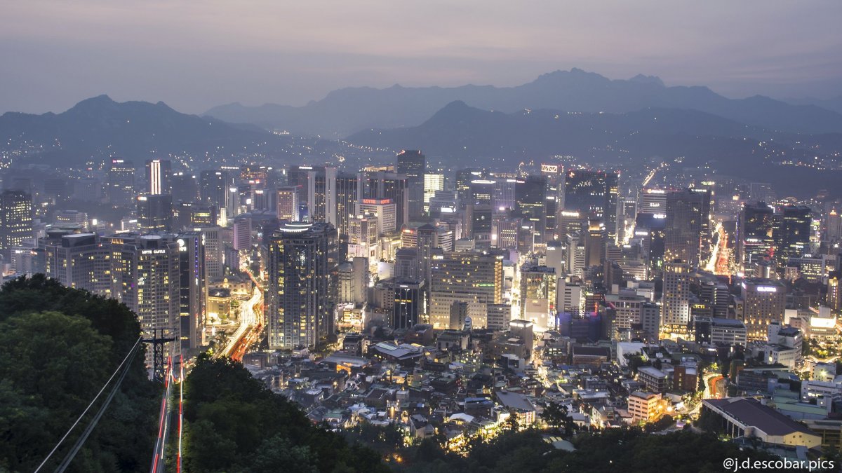 Обои на рабочий стол Сеул