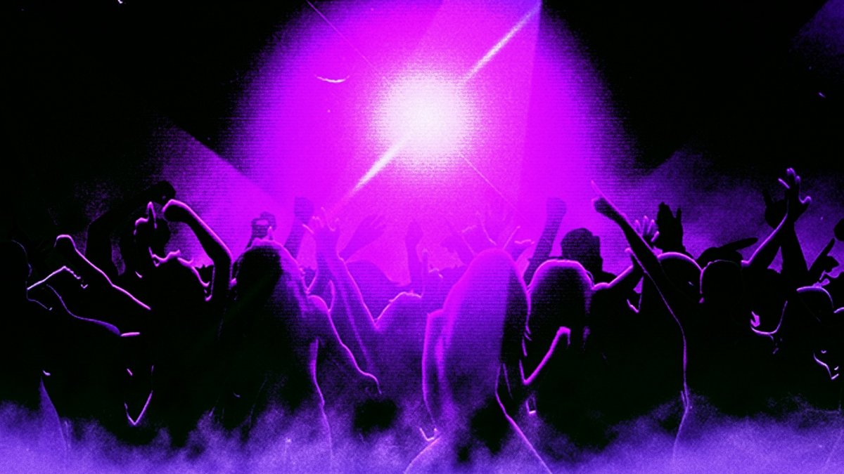 Дискотека фон