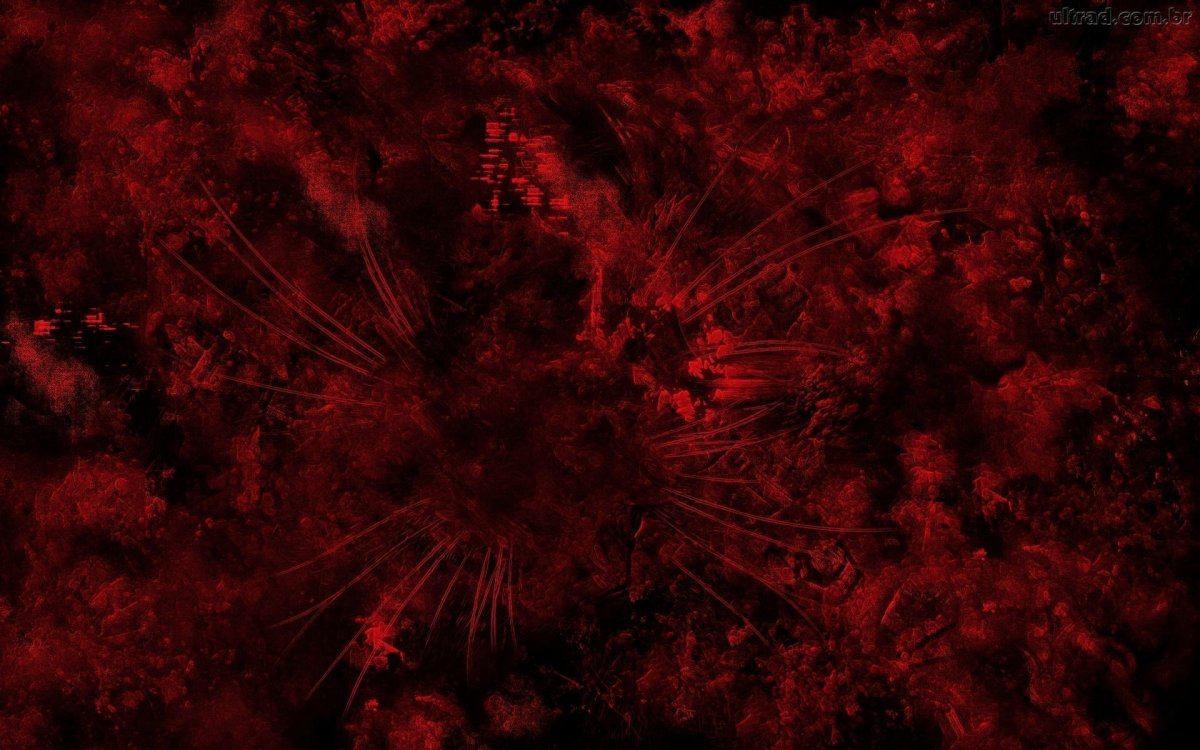 Страшные красные обои на телефон