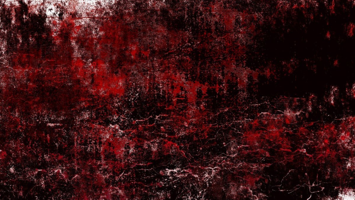 Брызги крови на черном фоне