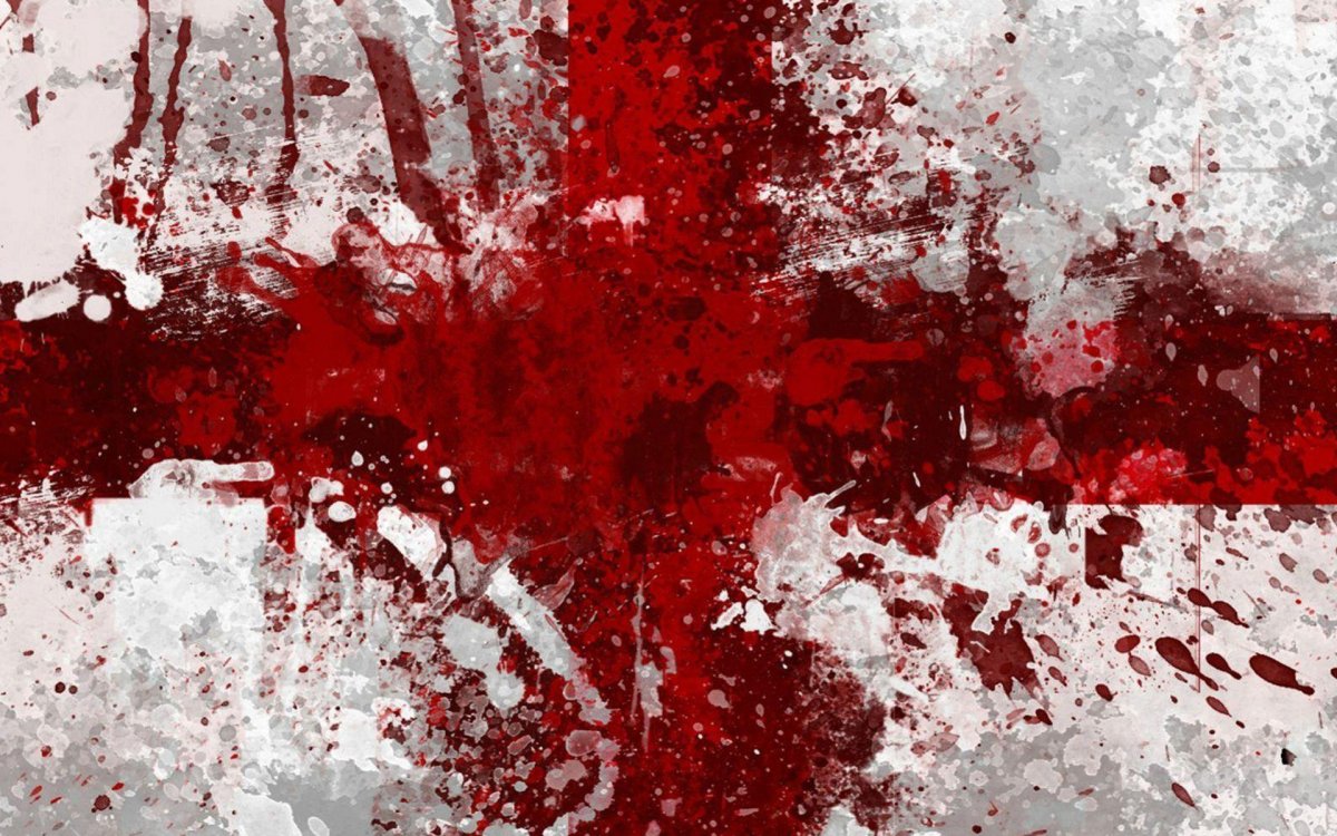 Кровавый красный цвет