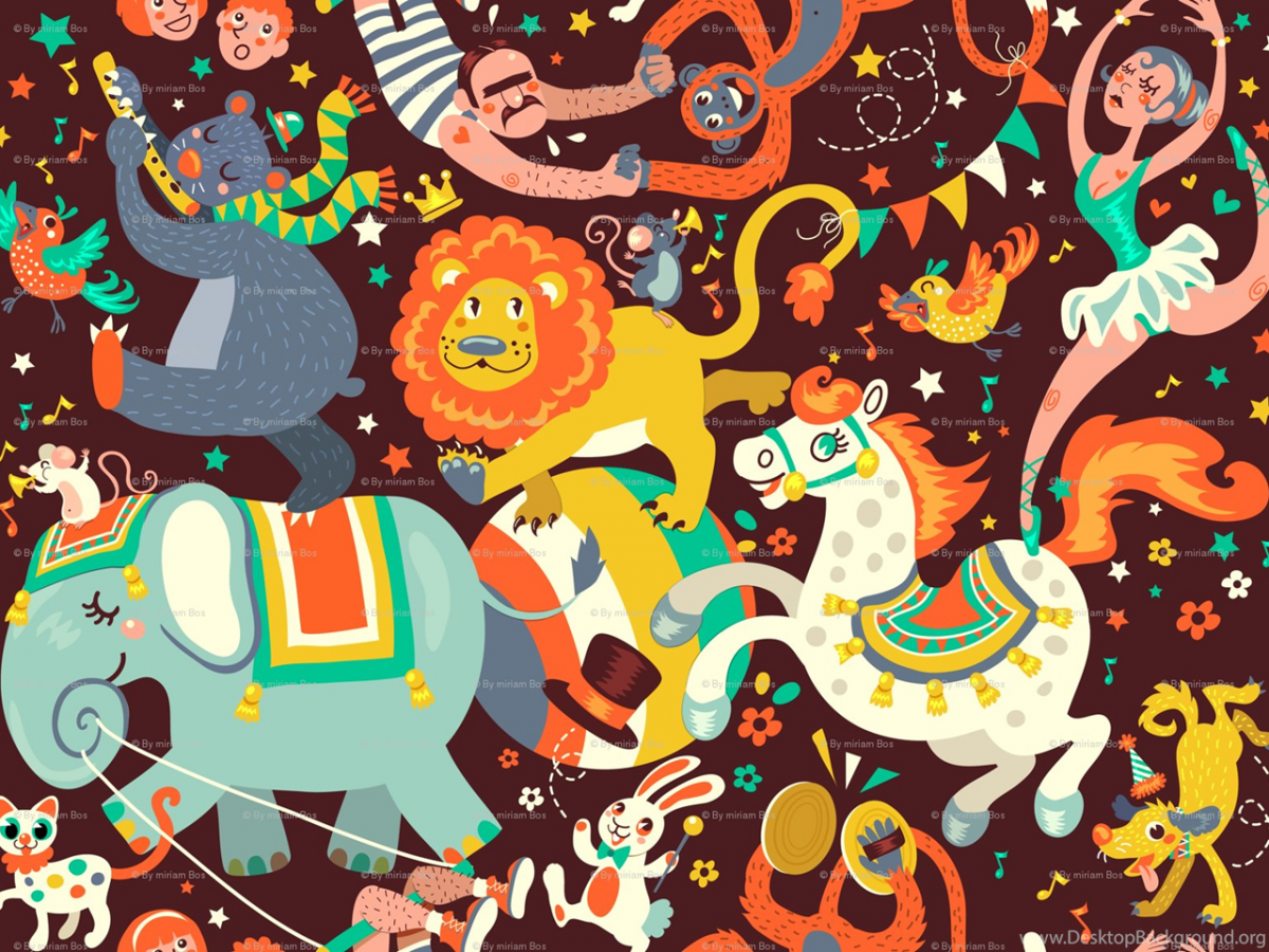 Цирк принты