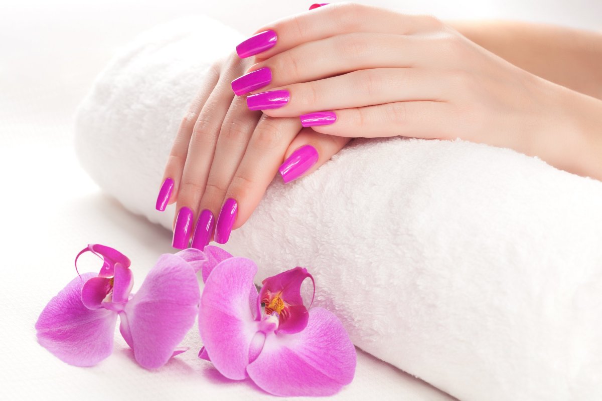 Красивый фон для маникюра