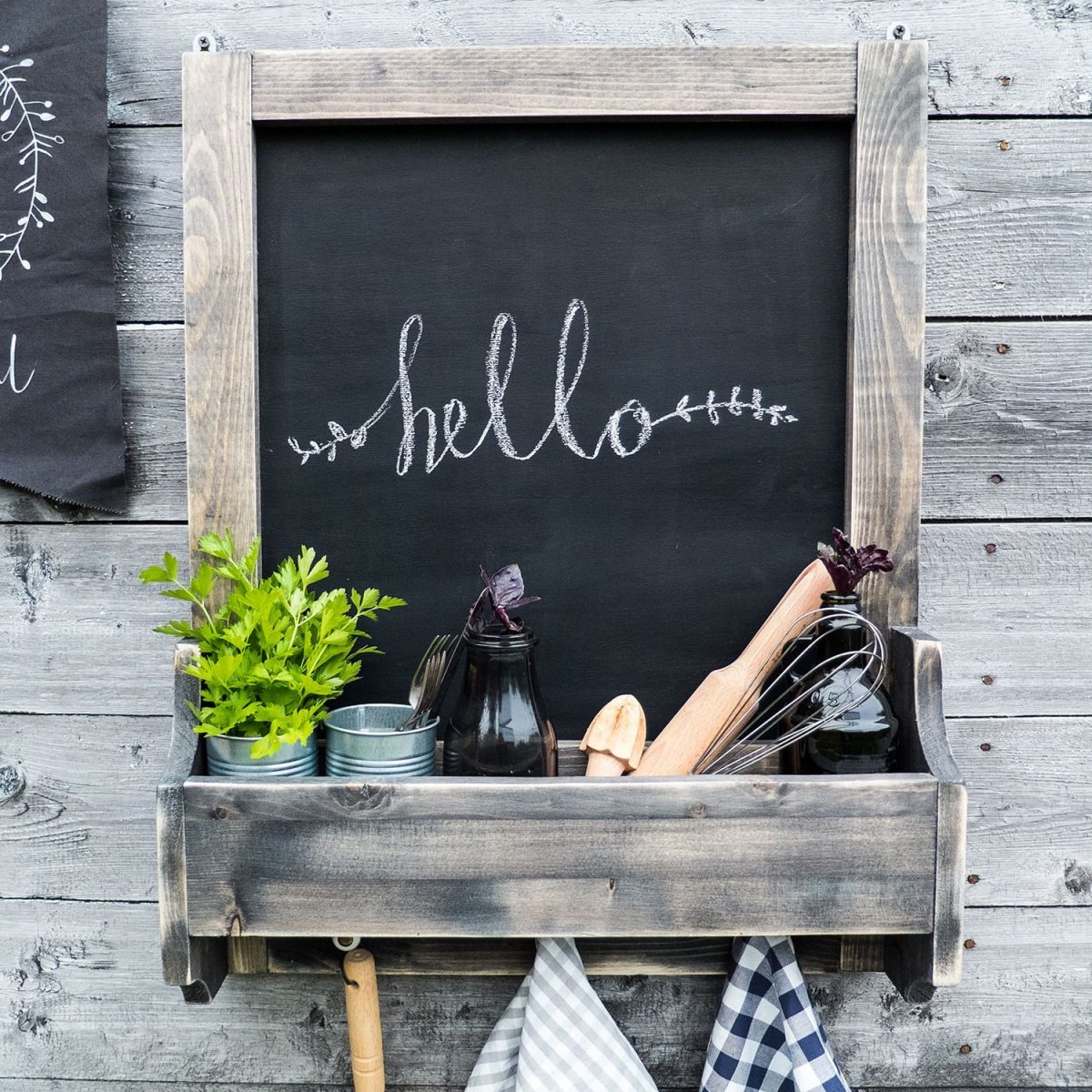 Черная грифельная доска