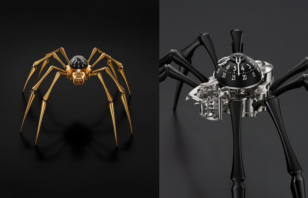 Часы-паук от MB&F Arachnophobia