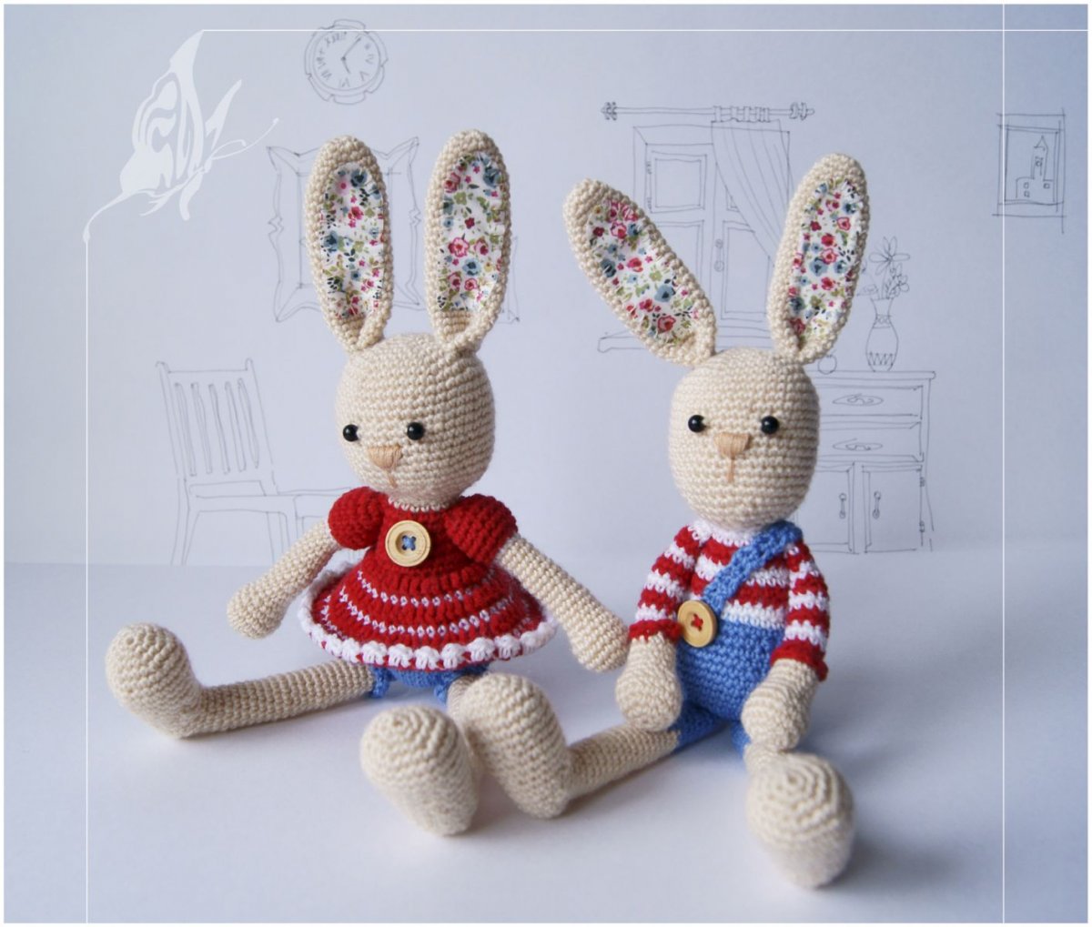 Связанные игрушки