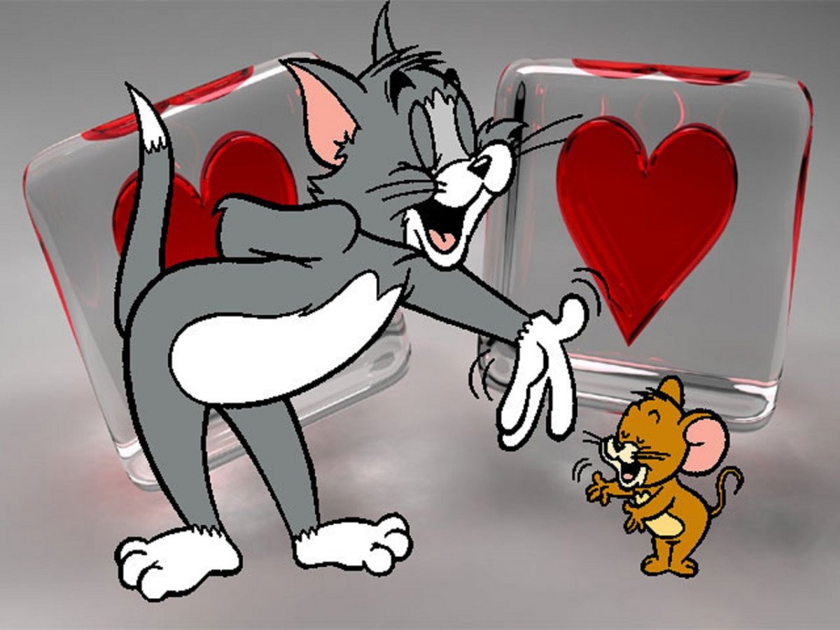 Том и Джерри любовь