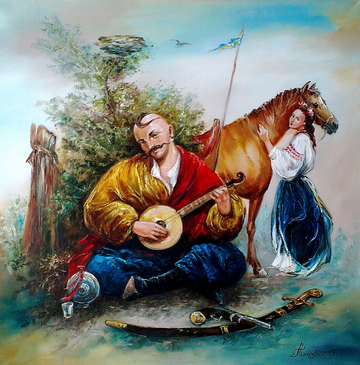 Украинские мотивы в живописи