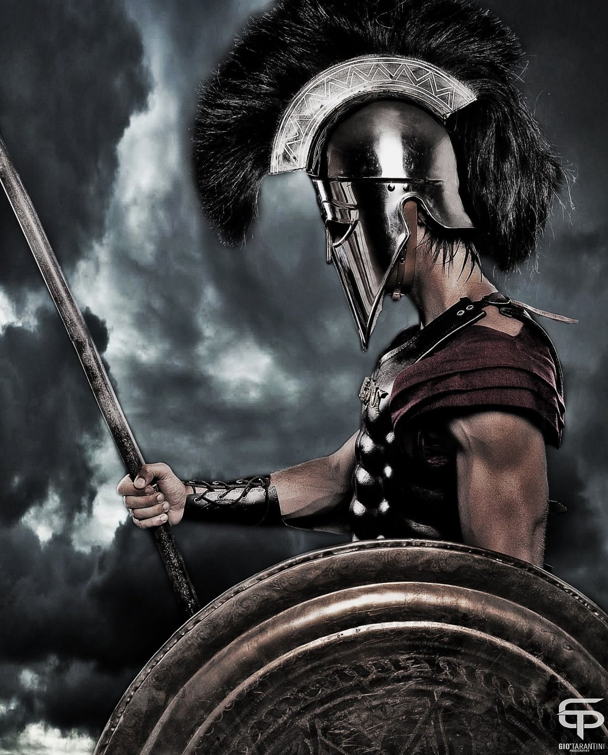 Греческий воин Спарта