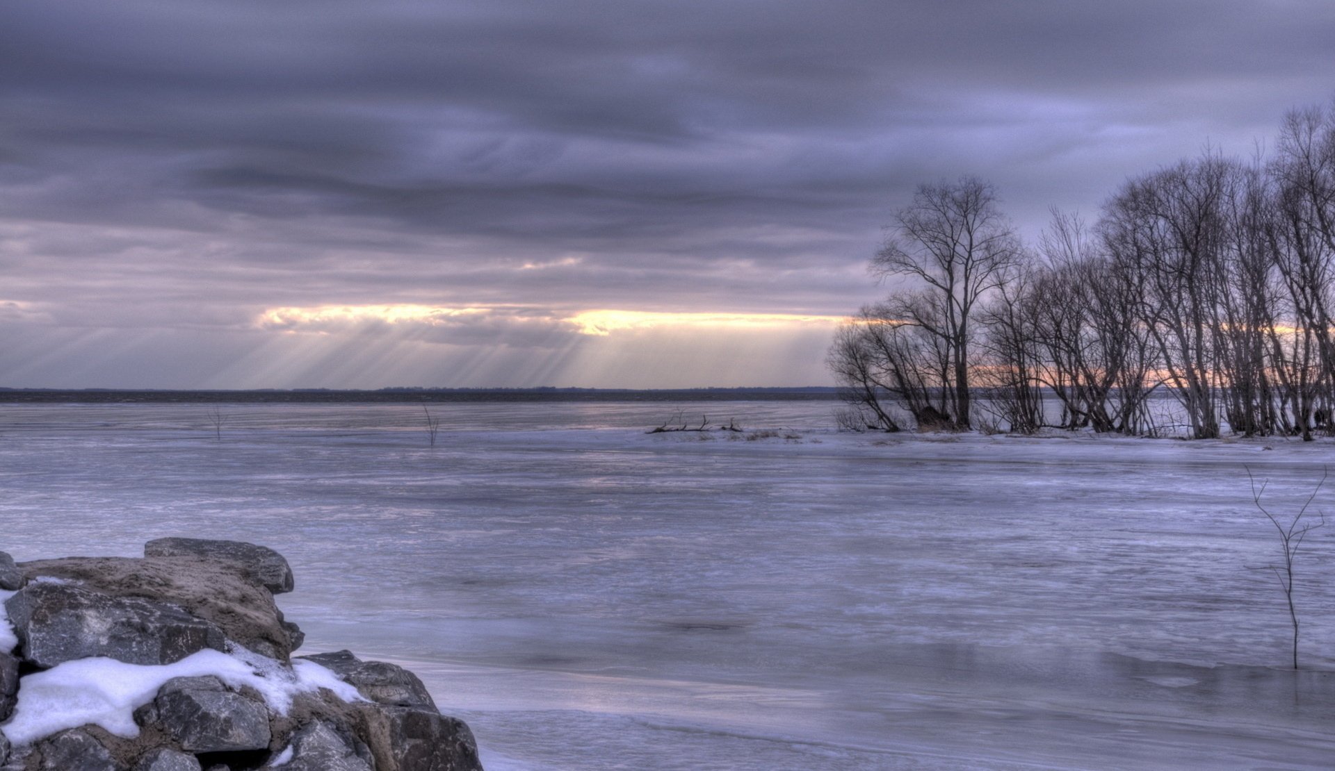 Чудское озеро зимой - 59 фото