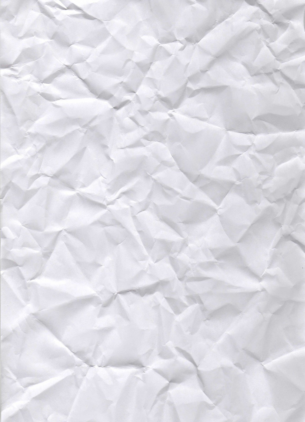 Белый фон мятая бумага
