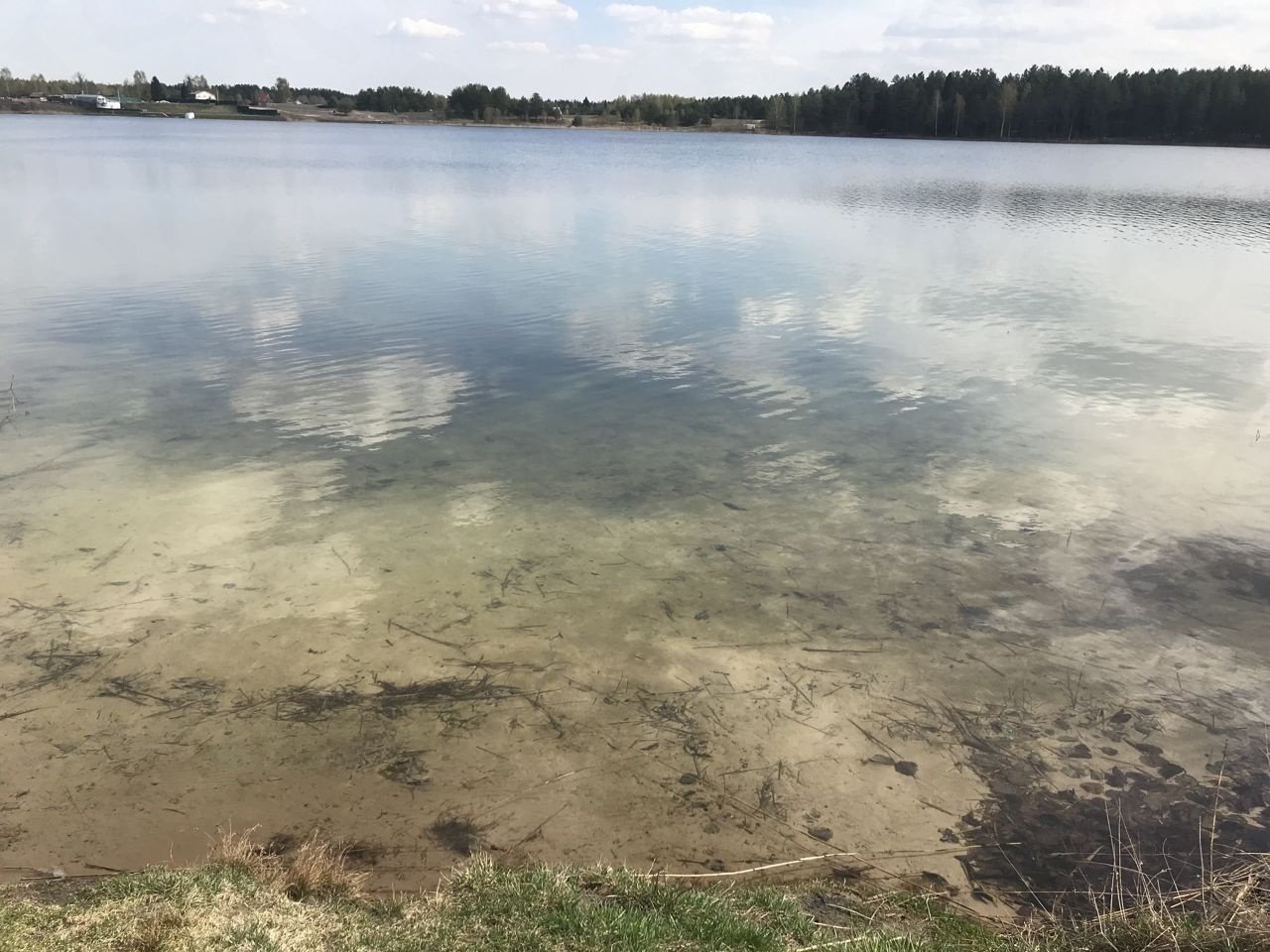 Маленькое беленькое озеро