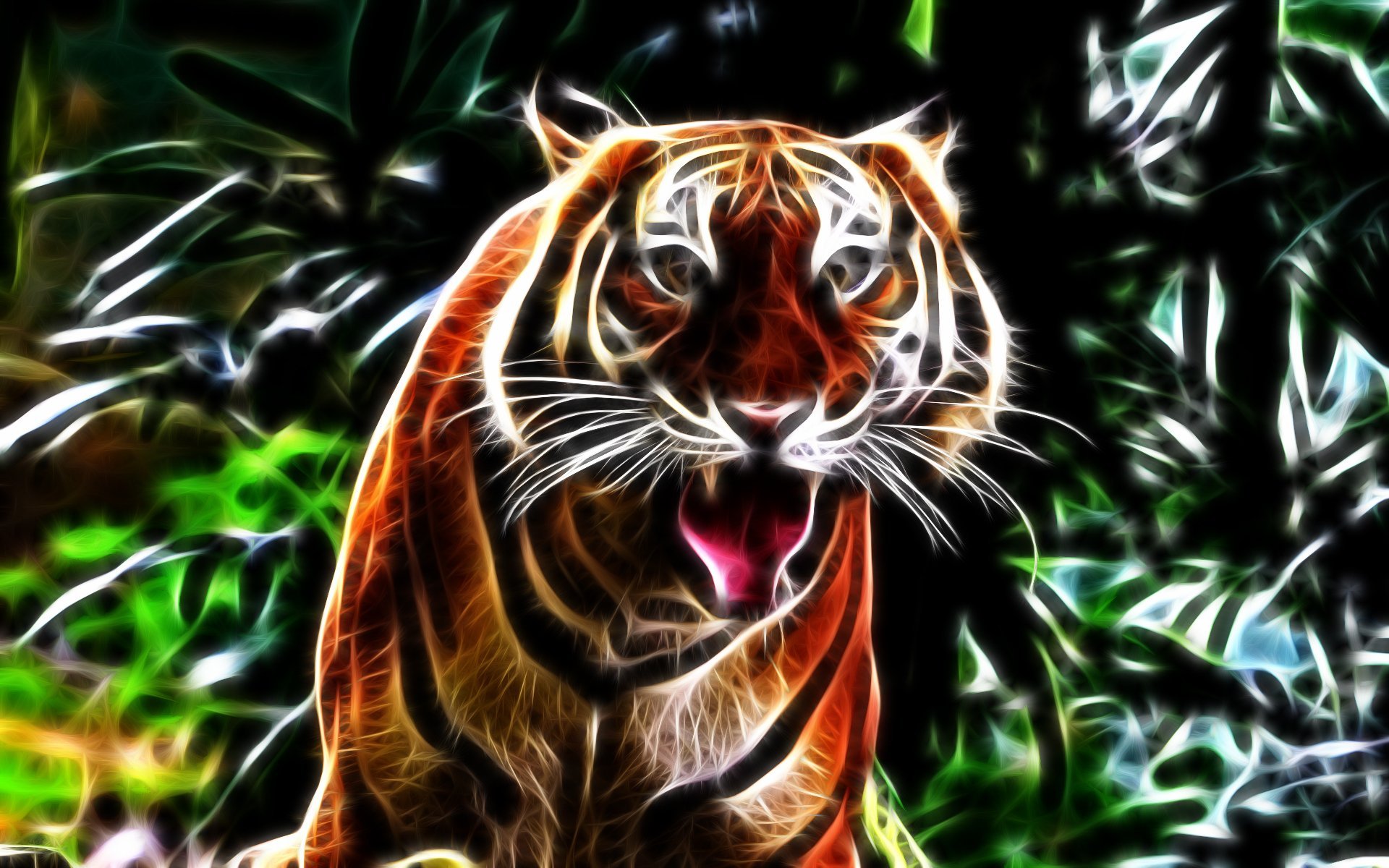 Тигр 3д