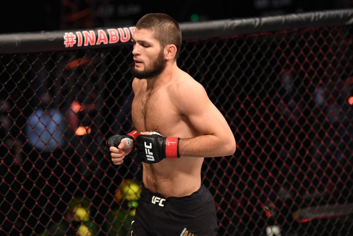 Хабиб Нурмагомедов против Джастина