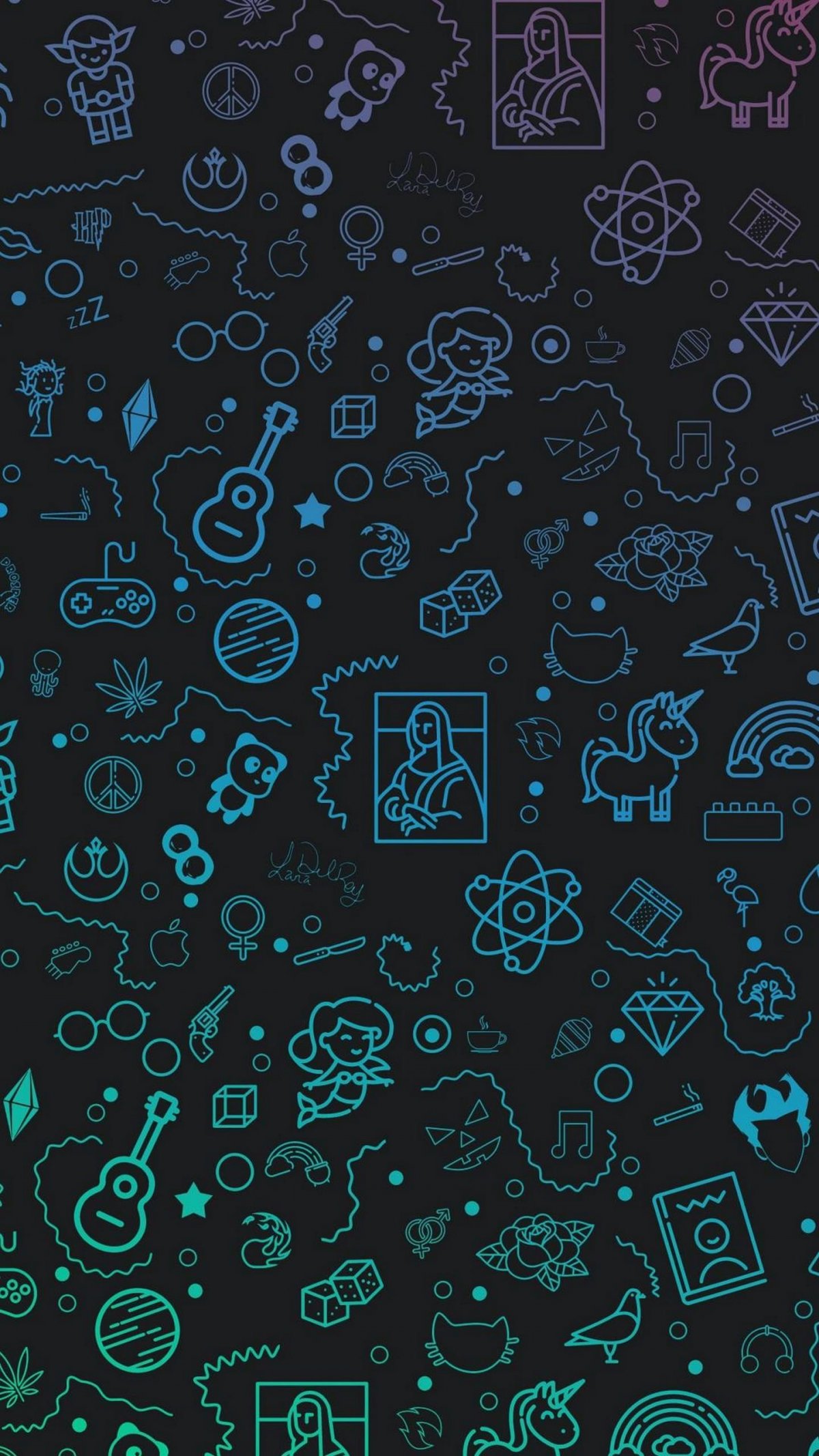 Красивые обои из пинтереста