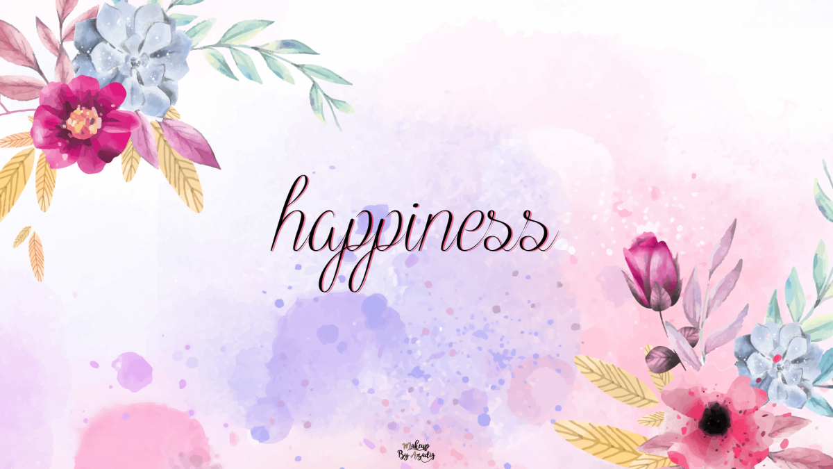 Фон для обложки группы ВК Акварельные цветы однотонный