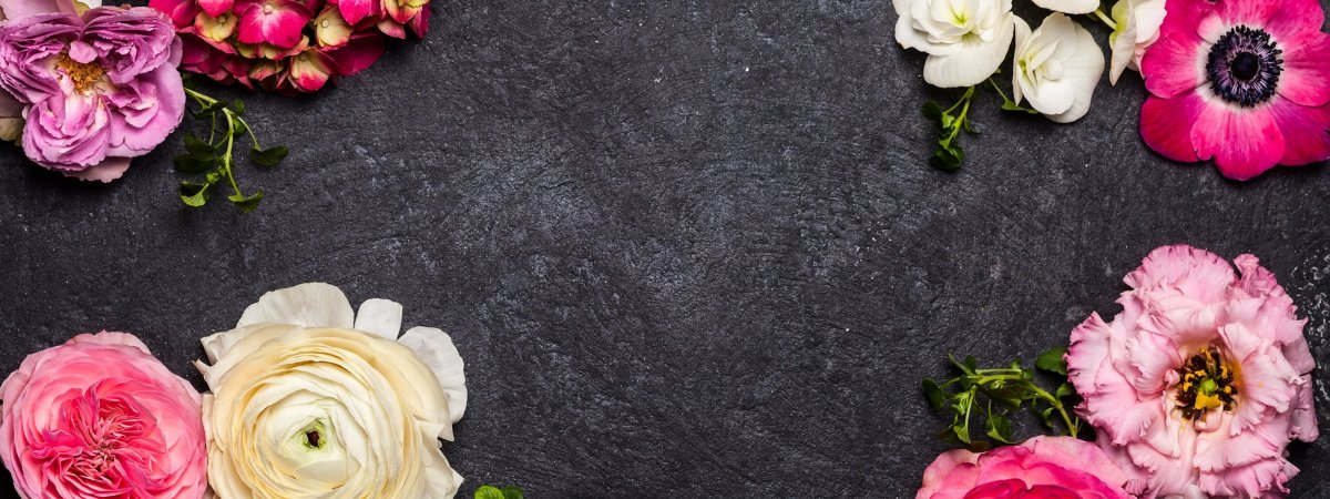 Стильный цветочный фон