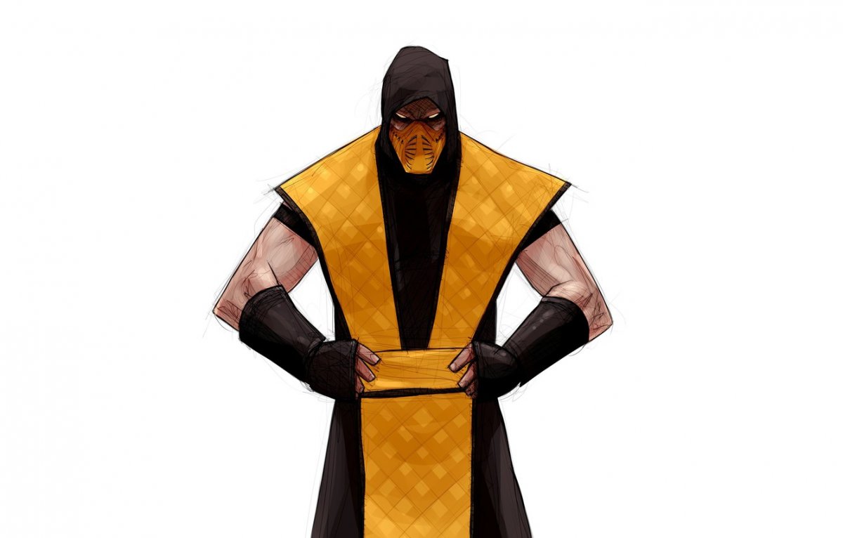 Скорпион мортал комбат