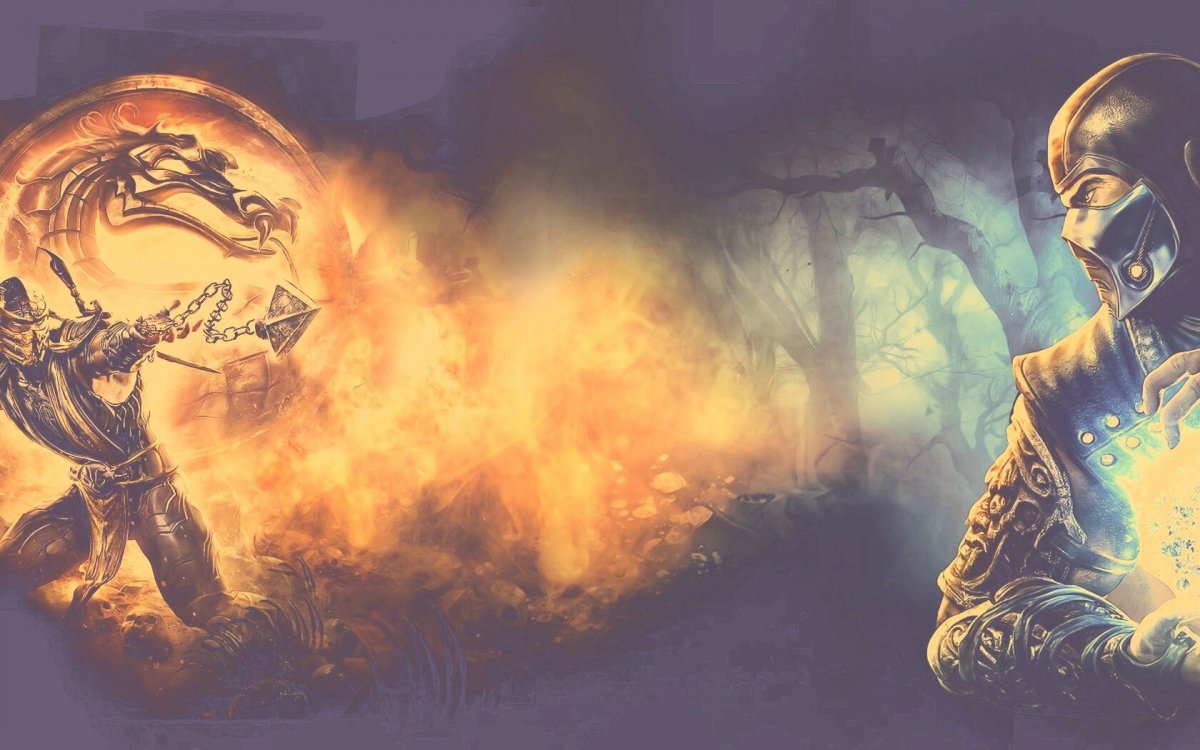 Огонь из мортал комбат отрисовки