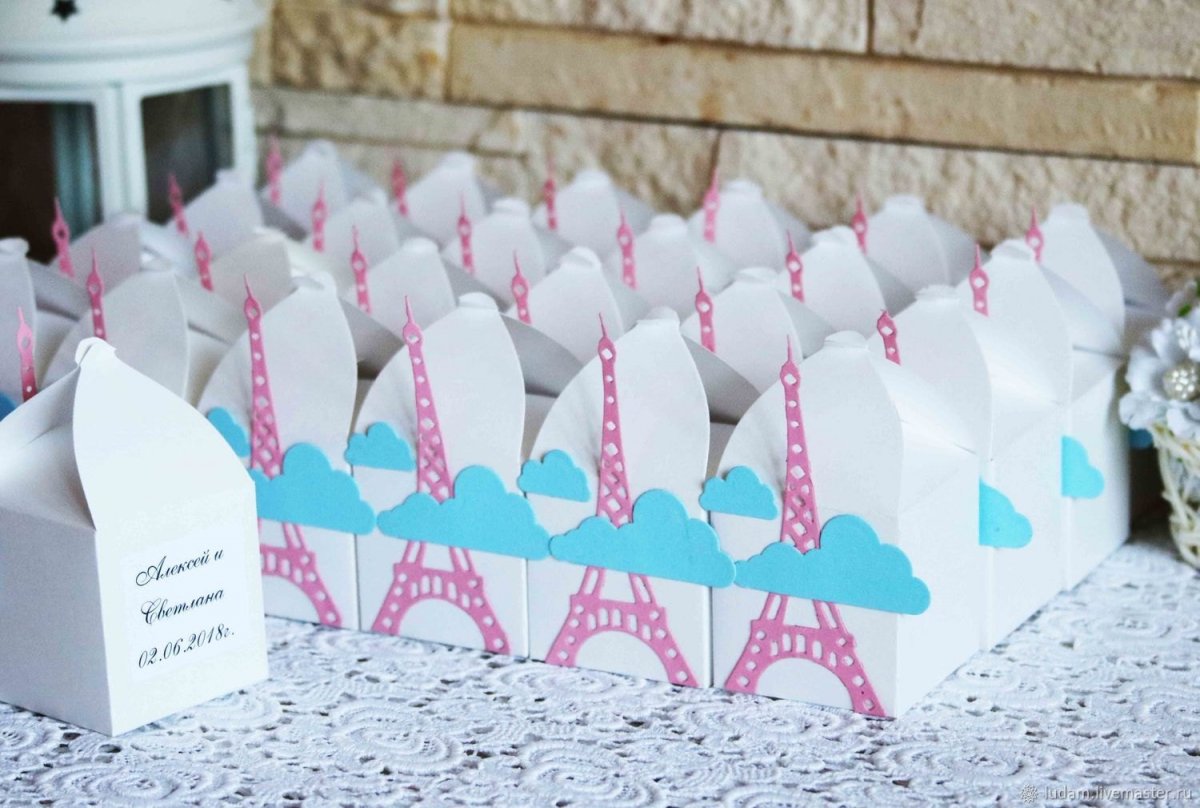 Ярлыки для бонбоньерок