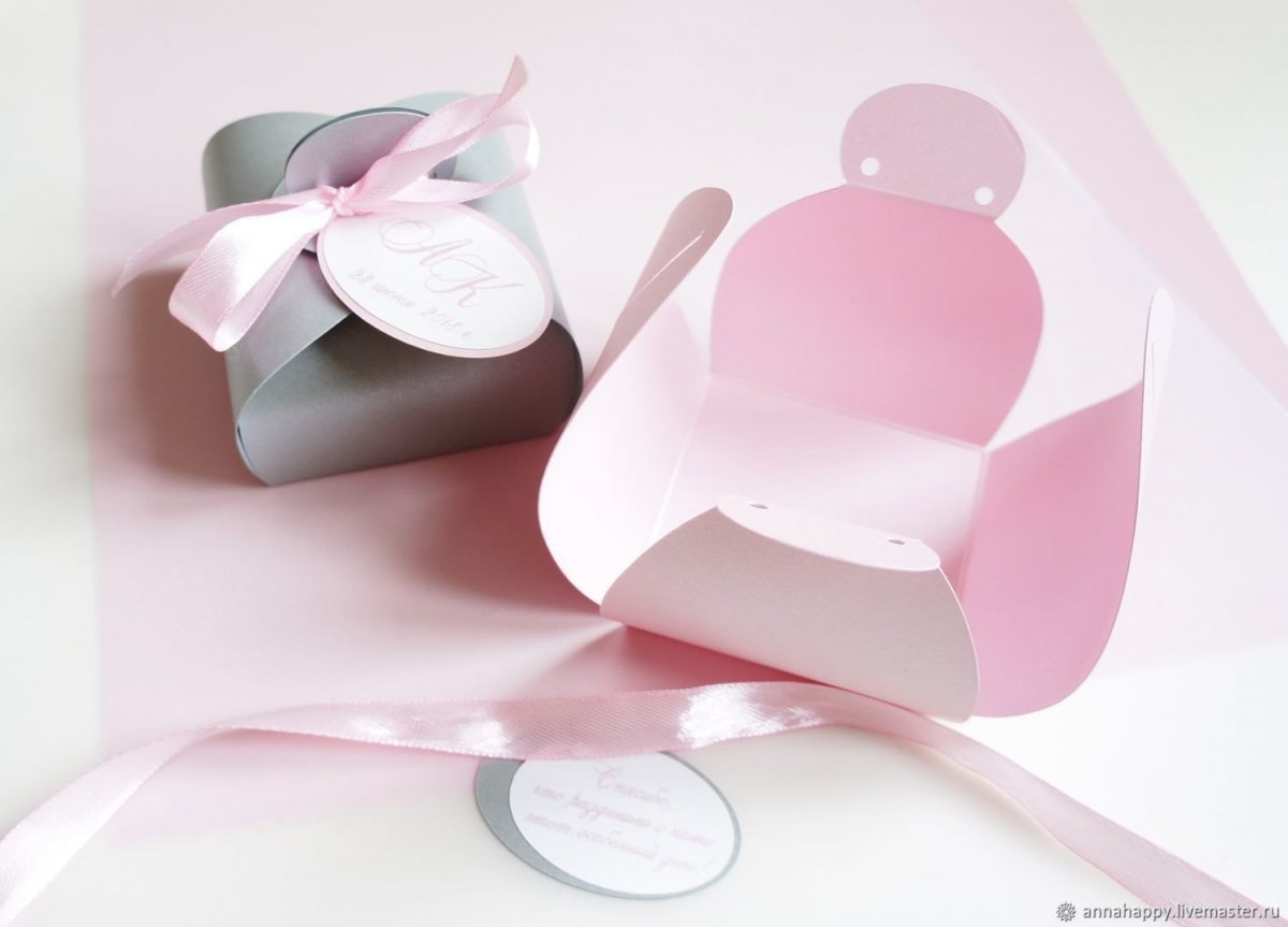 Бонбоньерка из фетра