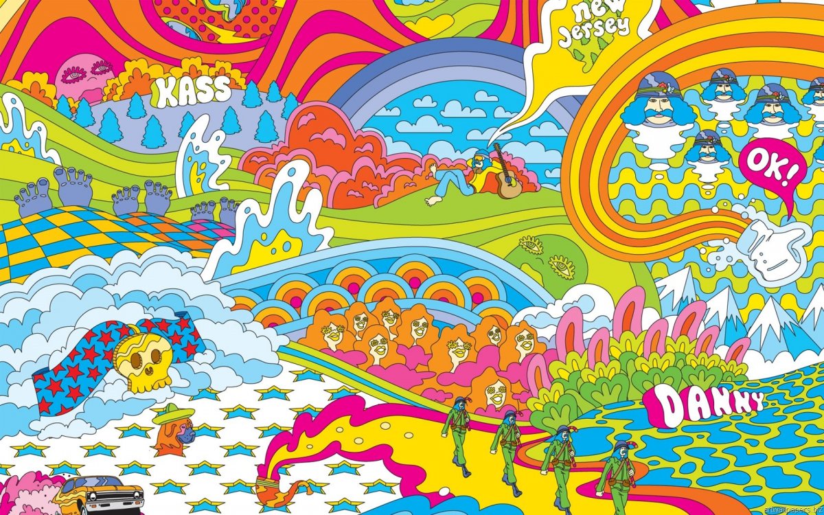 Обои в стиле indie Kid