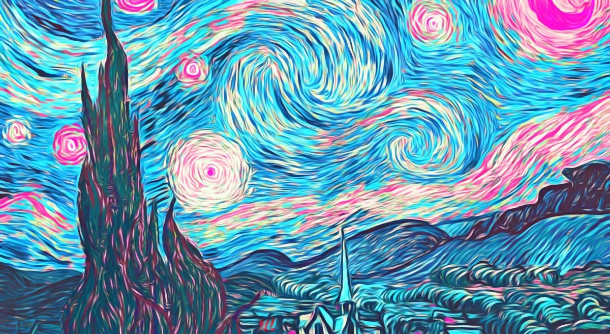 Фон в стиле хиппи