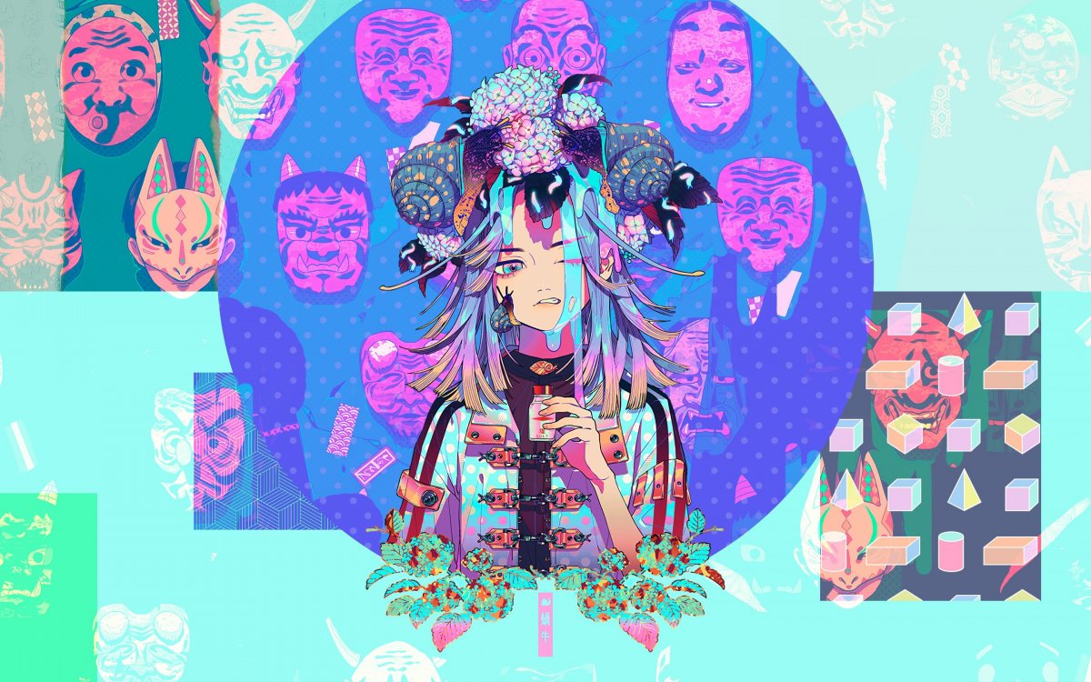 Обои в стиле инди КИД