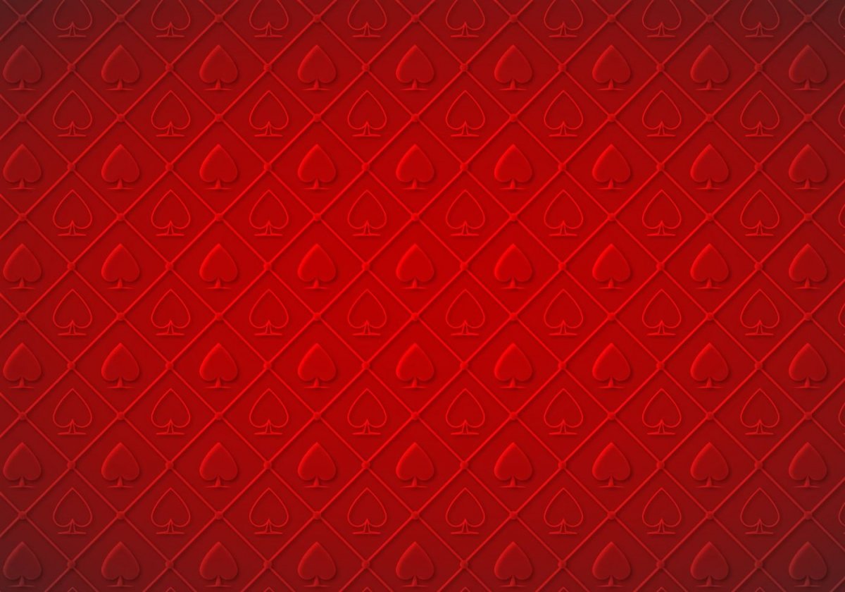 Красный фон с узорами