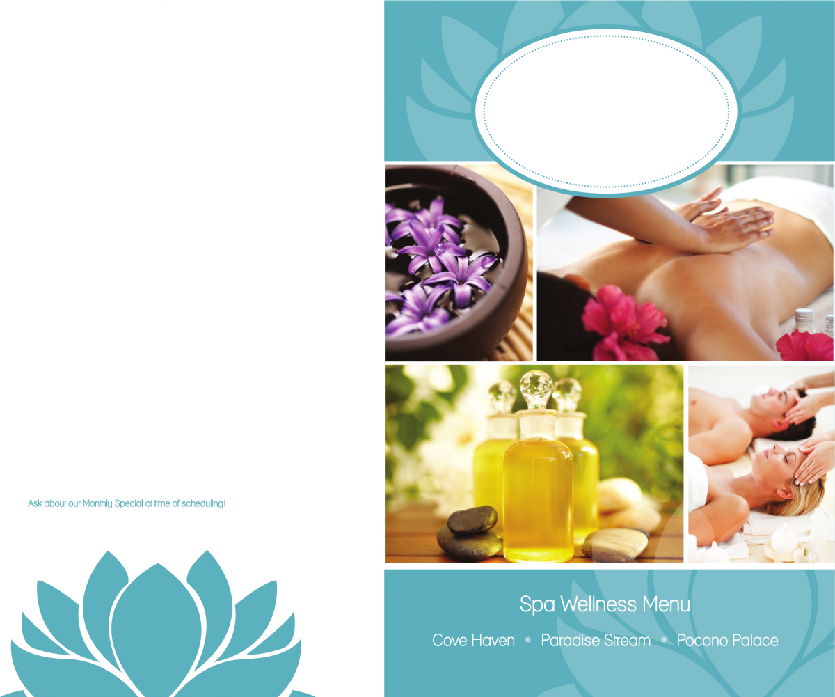 Рамка для визитки массаж