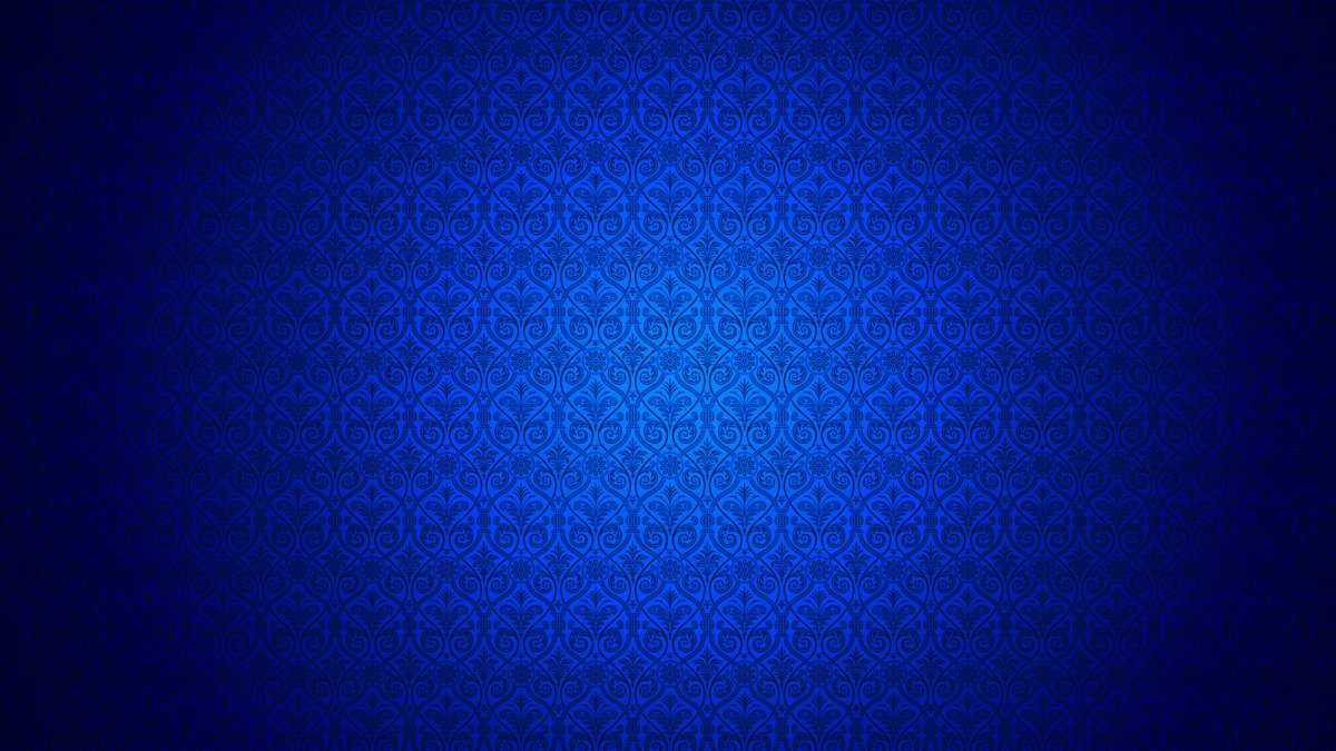 Синий фон с узорами