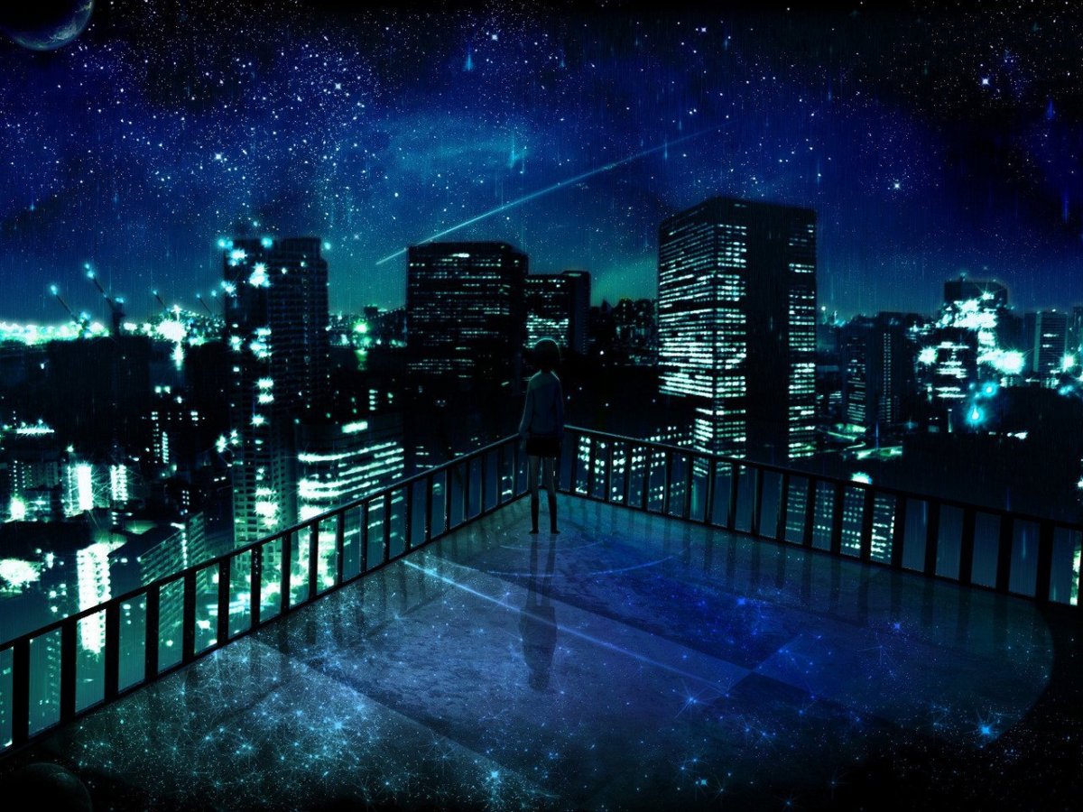 Аниме улица для гача лайф ночь